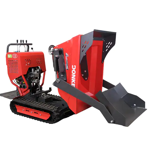 Mini Dumper Caixa Hidráulica 500KG 6.5HP c/ Motor Briggs&Stratton Arranque Elétrico Donker´s MD500HC